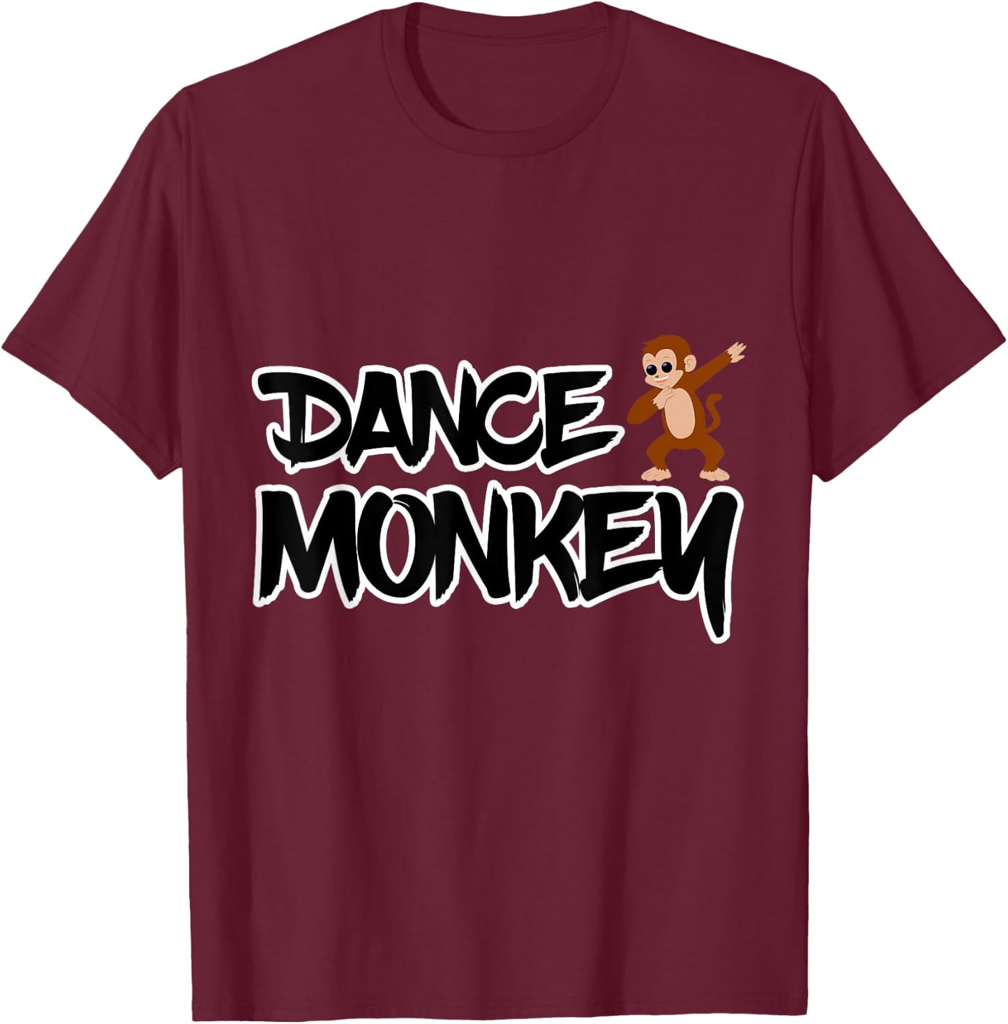 Dance Monkey T-Shirt - T-Shirt | Maroon