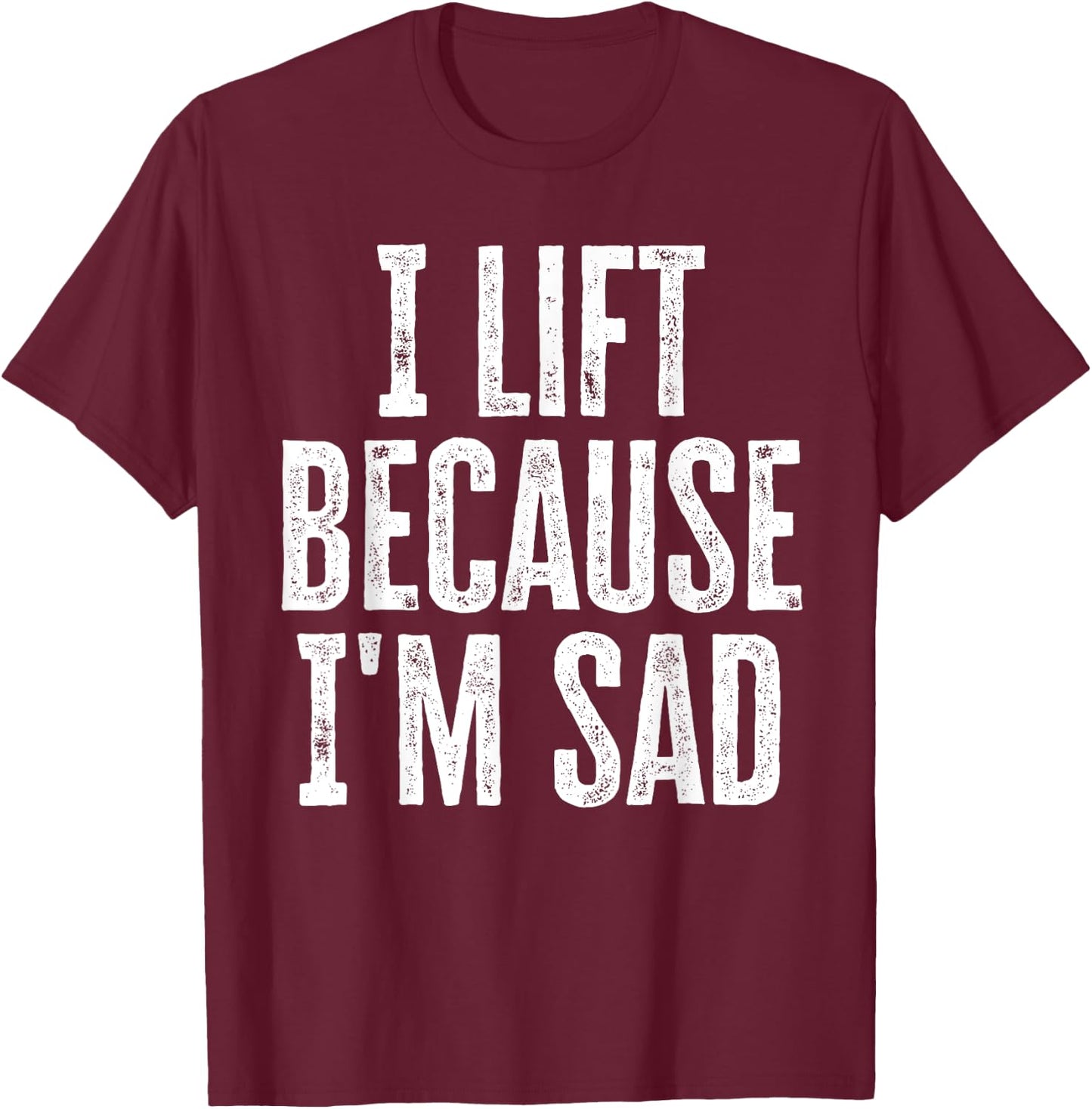 Oversized Weightlifting Gym Pump Cover T-Shirt - T-Shirt | Maroon