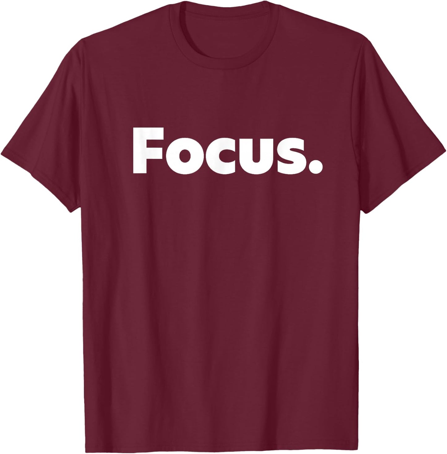 Focus T-Shirt - T-Shirt | Maroon