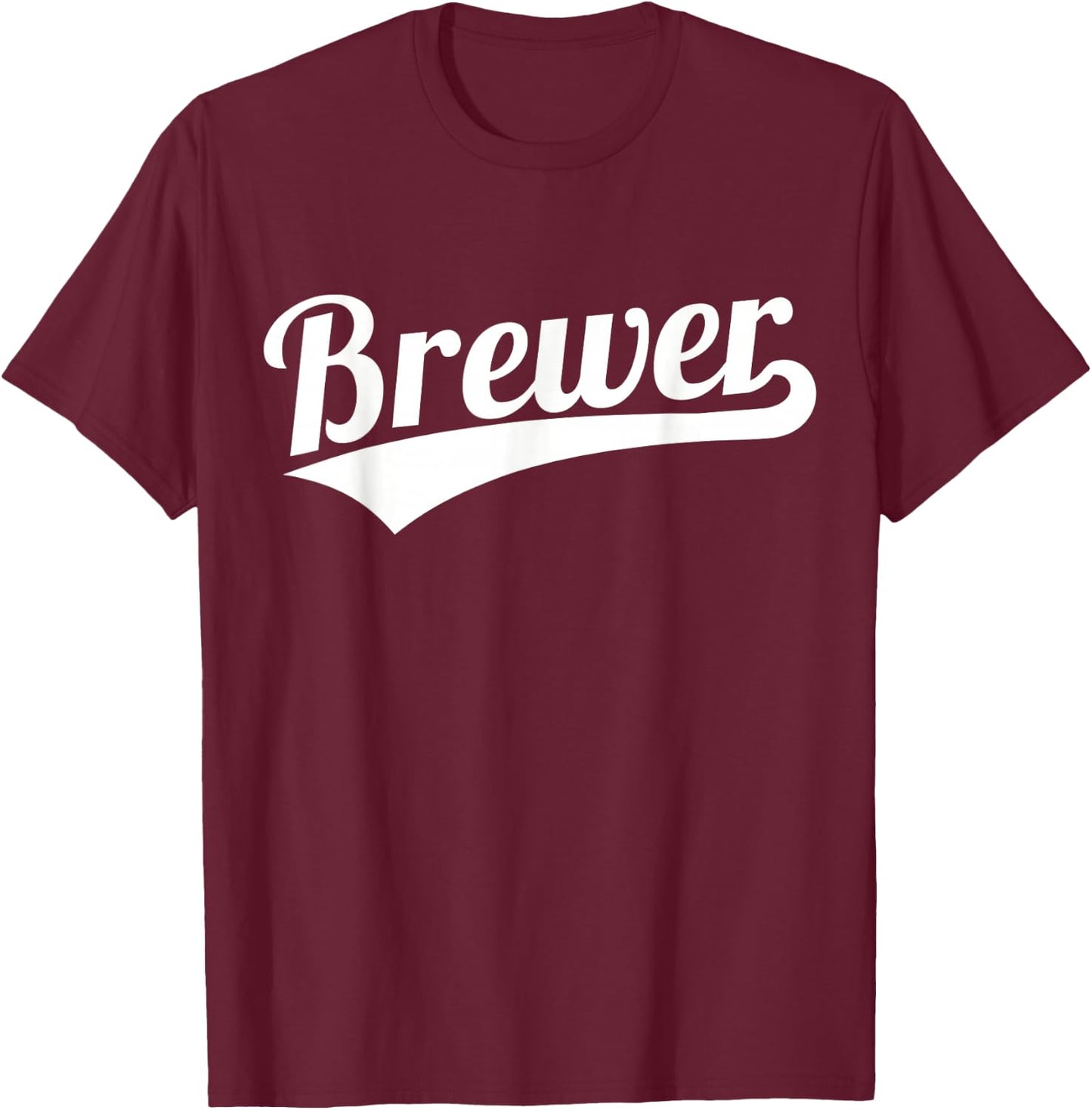 Brewer T-Shirt - T-Shirt | Maroon