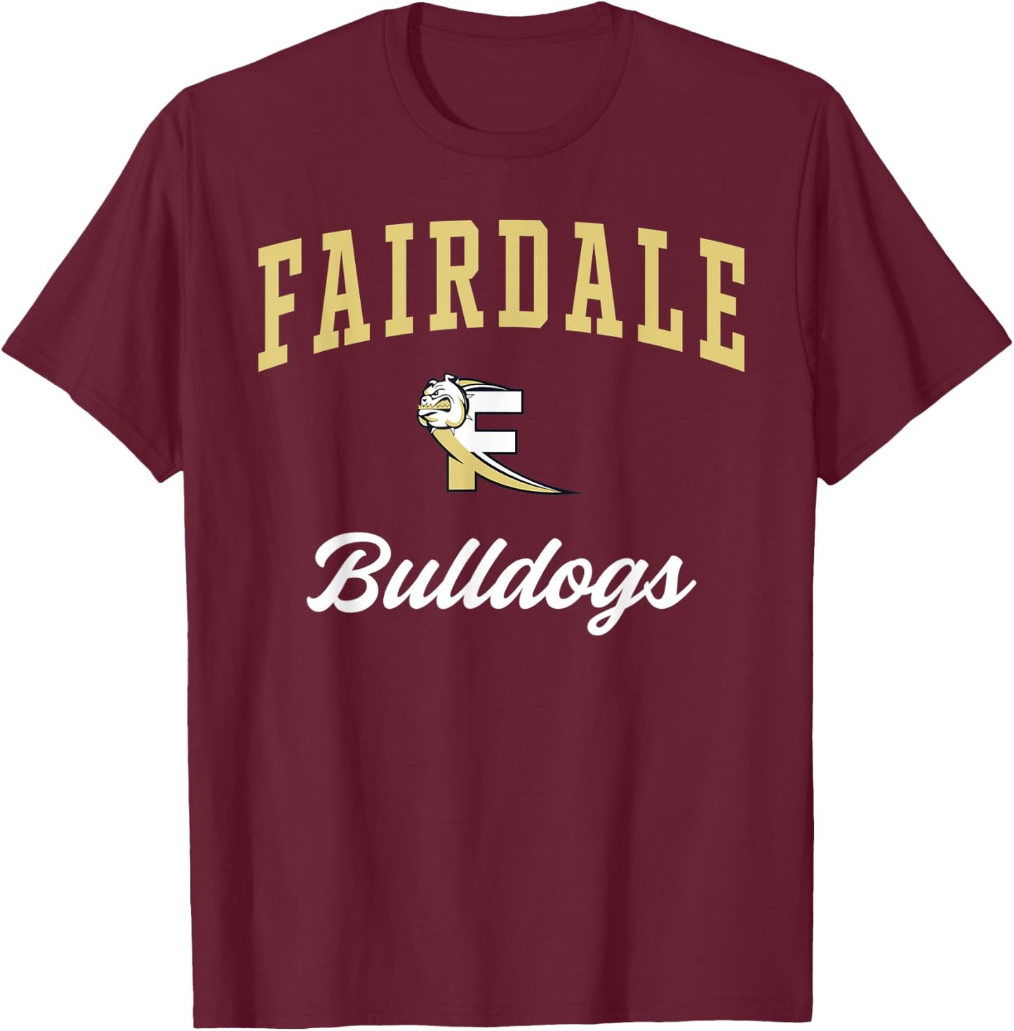 Fairdale High School Bulldogs T-Shirt - T-Shirt | Maroon