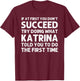 KATRINA Name Personalized Birthday Funny Christmas Joke T-Shirt - T-Shirt | Maroon
