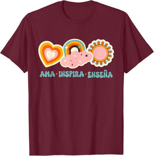 Spanish Teacher Maestra Espanol Women T-Shirt - T-Shirt | Maroon