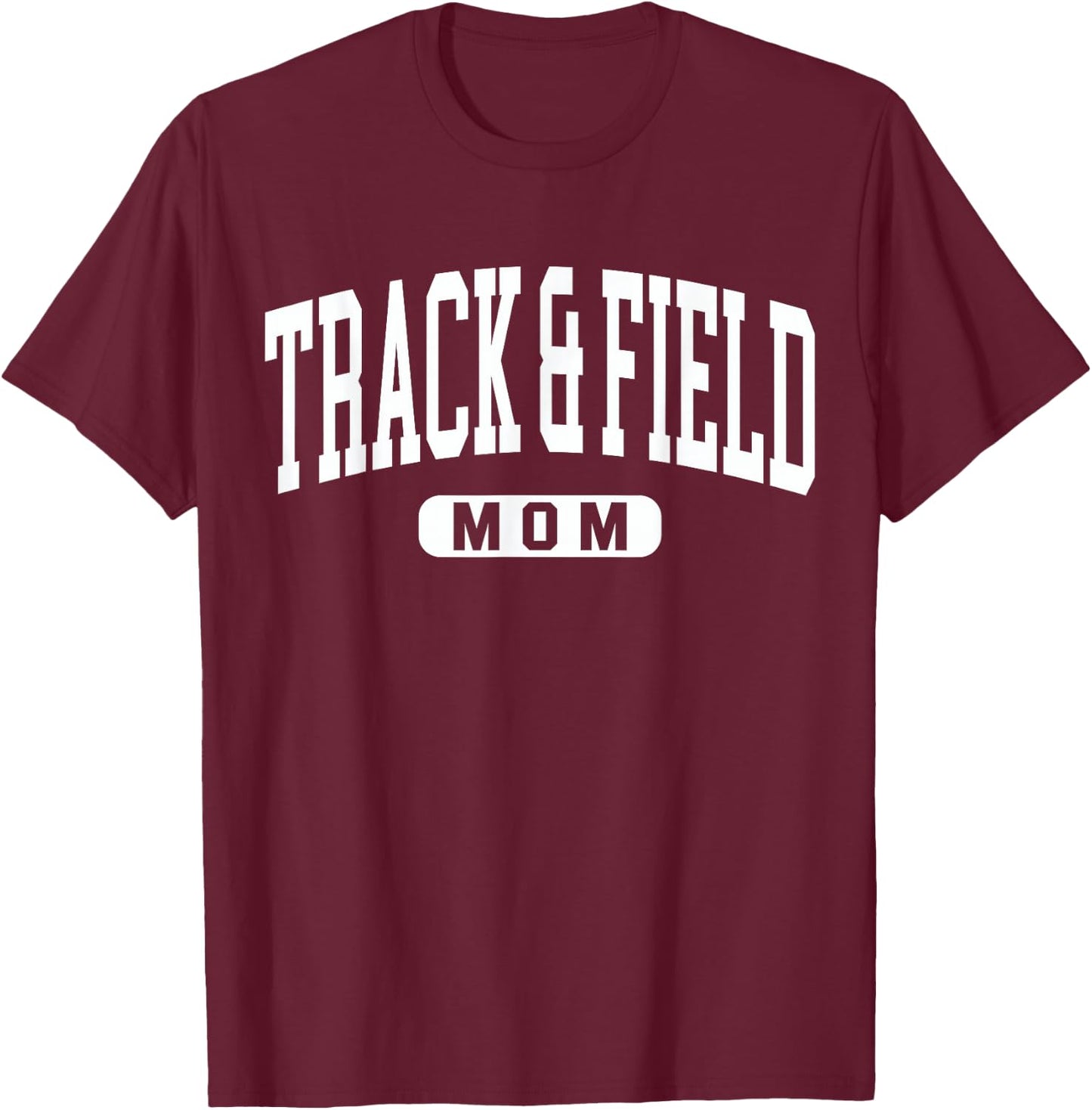 Track Mom Saying / Running Hurdles Meet Parent Support Team T-Shirt - T-Shirt | Maroon