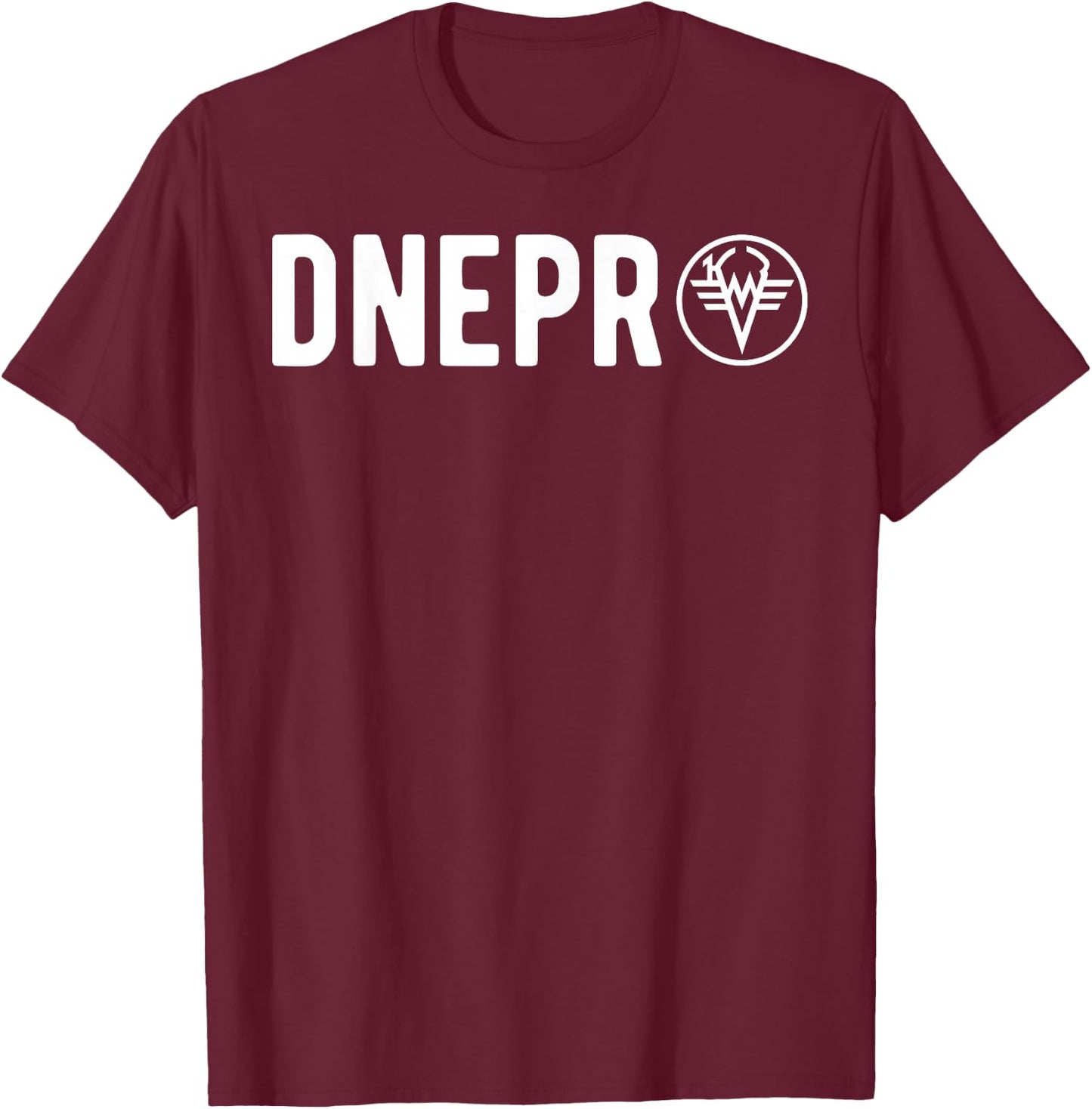 Dnepr Motorcycle Offroad Motorcycle Rider T-Shirt - T-Shirt | Maroon