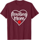 Bowling Mom Bowling Team Players Sports Mom Bowler T-Shirt - T-Shirt | Maroon