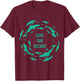 Shark Shirt Save Our Oceans Diving T-Shirt - T-Shirt | Maroon