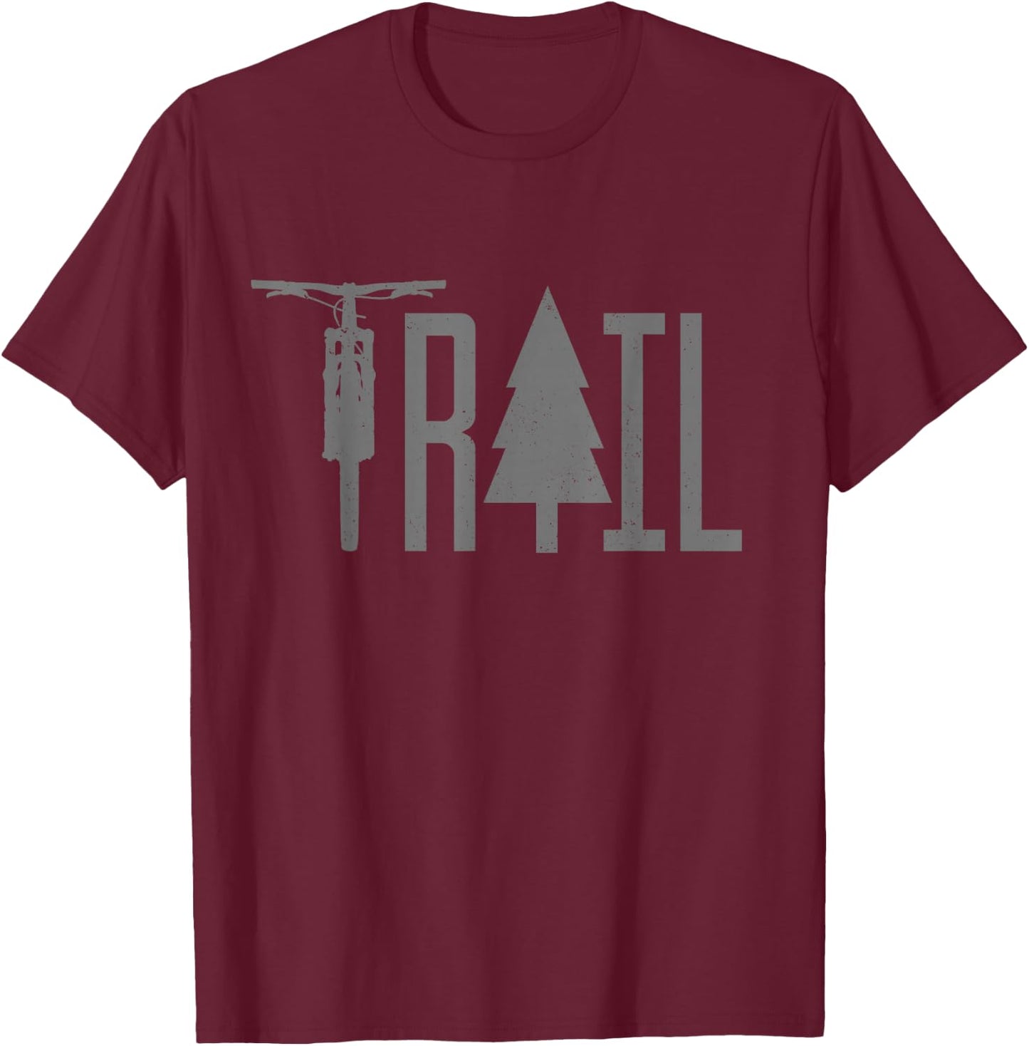 Mountain Bike MTB Downhill Bike Gift Mountain Bikers T-Shirt - T-Shirt | Maroon
