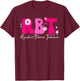 Registered Behavior Technician RBT Behavior Therapist ABA T-Shirt - T-Shirt | Maroon