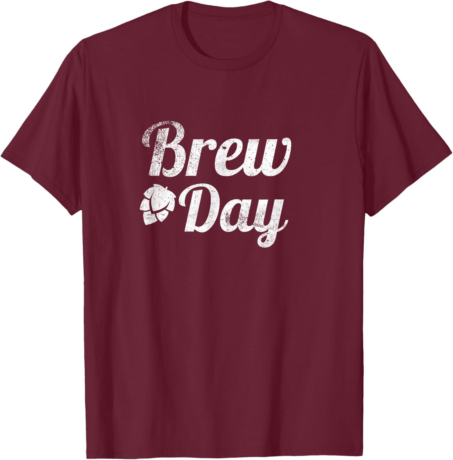 Brewing Craft Beer Brew Day T-Shirt - T-Shirt | Maroon