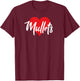 I Love Mullets Mullet Lover Gift T-Shirt - T-Shirt | Maroon