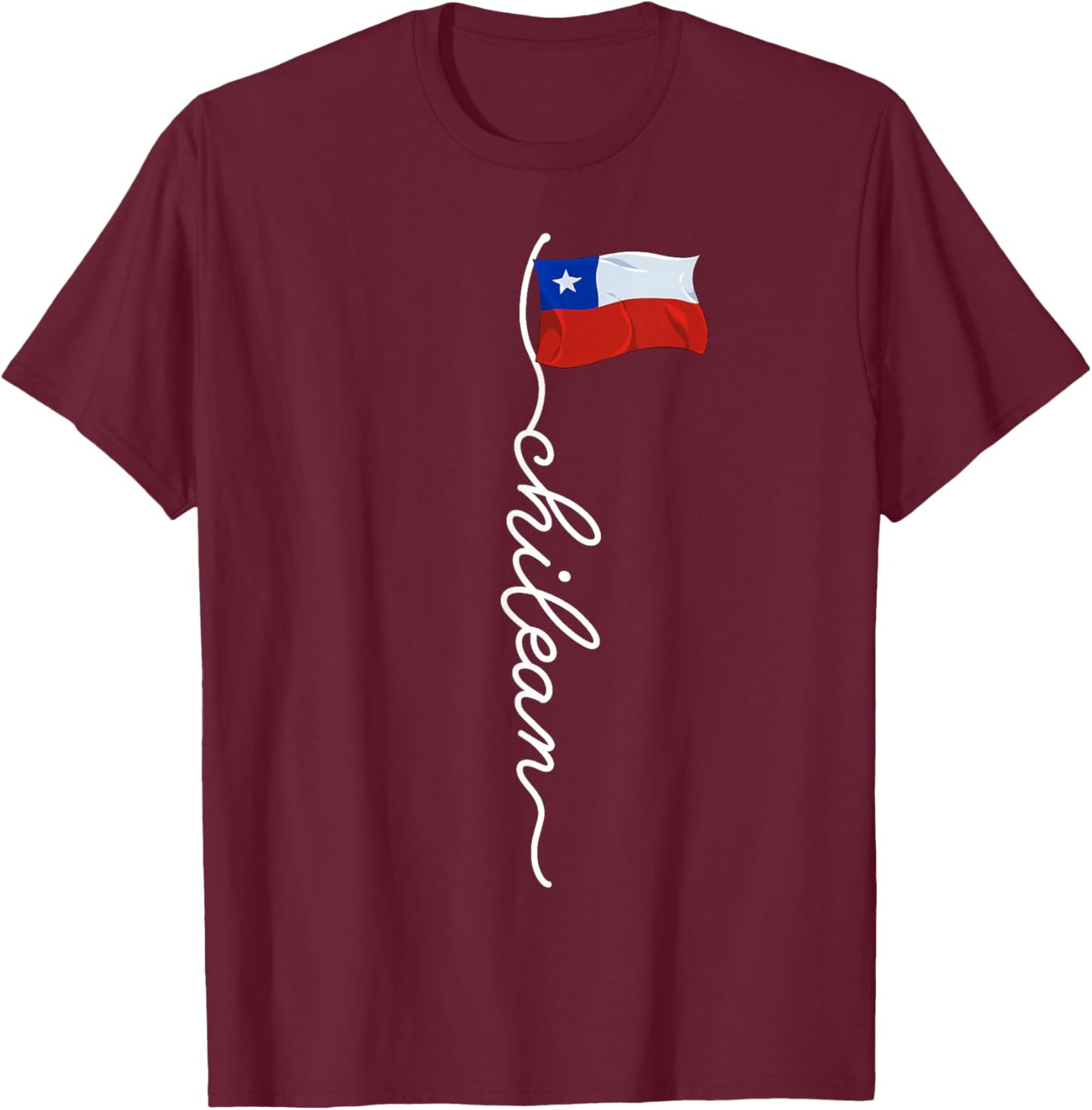 Chile Signature Chilean T-Shirt - T-Shirt | Maroon