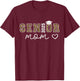 Mom Senior 2025 Proud Mom of A Class of 2025 Graduate T-Shirt - T-Shirt | Maroon