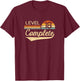 Level 18 Complete Vintage 18th Wedding Anniversary T-Shirt - T-Shirt | Maroon