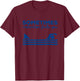 Sometimes Motivation Finds You Sharks Shark Lover T-Shirt - T-Shirt | Maroon