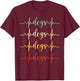 Vintage Dog Shirt Trendy Cute Dog Paw Puppy Dog Love Apparel Women Kids T-Shirt - T-Shirt | Maroon