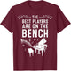 Funny Piano Player Gift Cute Bench Pianist T-Shirt - T-Shirt | Maroon