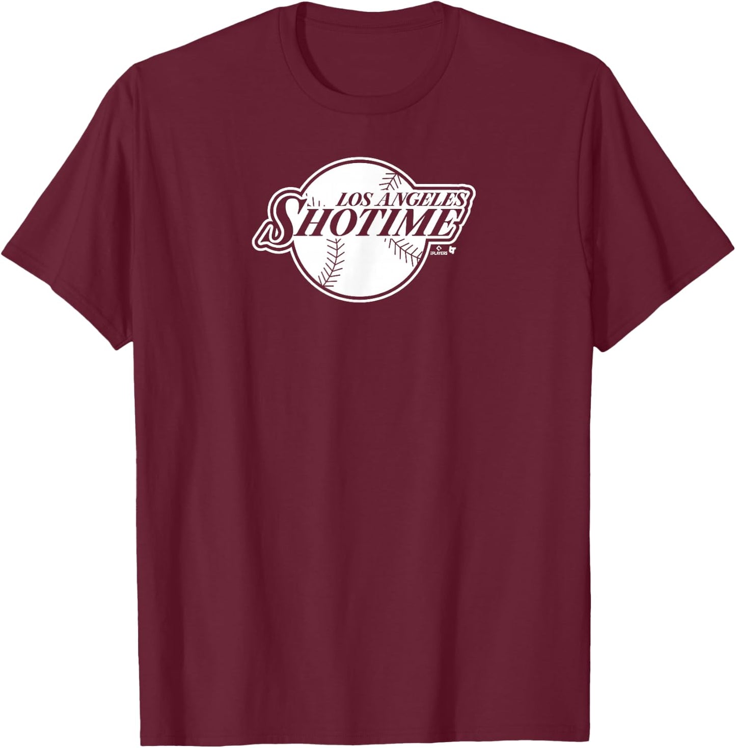 Shohei Ohtani -Shotime - Los Angeles Baseball T-Shirt - T-Shirt | Maroon