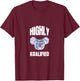 Highly Qualified Koalified Cute Koala Shirt Teacher T-Shirt - T-Shirt | Maroon