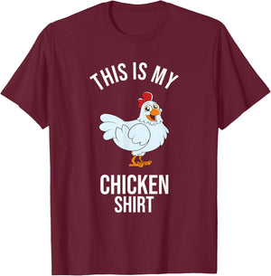 This Is My Chicken Shirt T-Shirt - T-Shirt | Maroon
