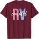 Rv Co-Pilot Rv Camping Rv Driver Rv Camper Rv Bus T-Shirt - T-Shirt | Maroon