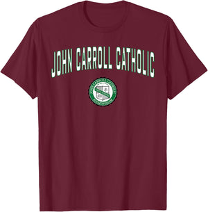 John Carroll Catholic High School Cavaliers T-Shirt - T-Shirt | Maroon