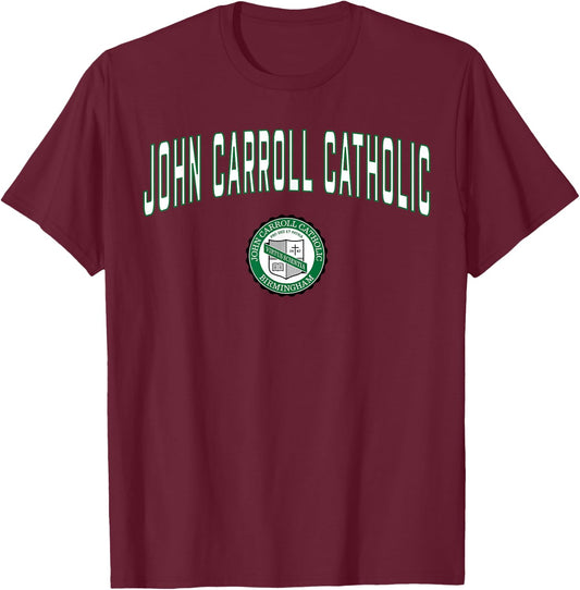 John Carroll Catholic High School Cavaliers T-Shirt - T-Shirt | Maroon