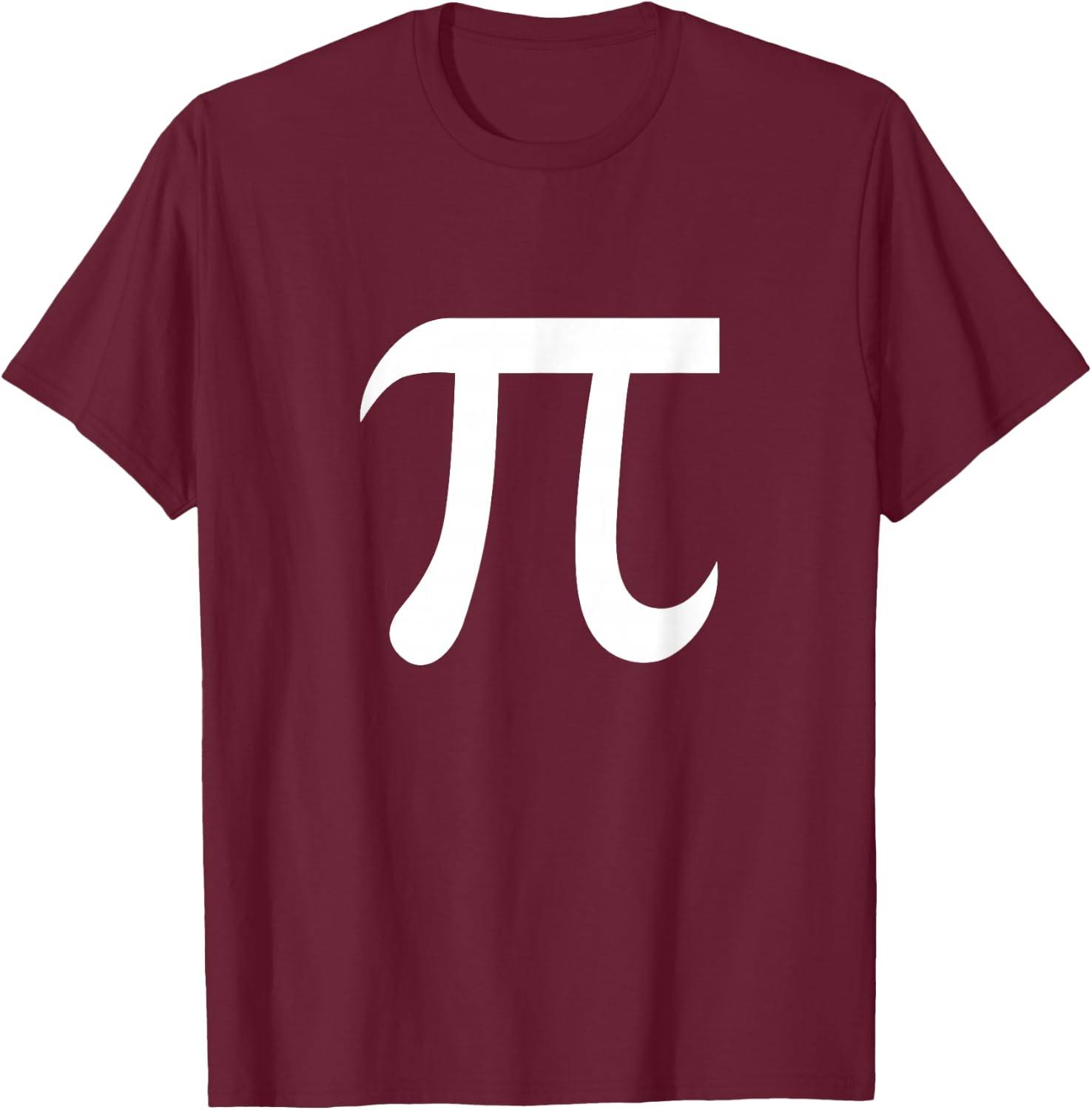 Pi 3.14 Number Symbol Math Science Gift T-Shirt - T-Shirt | Maroon