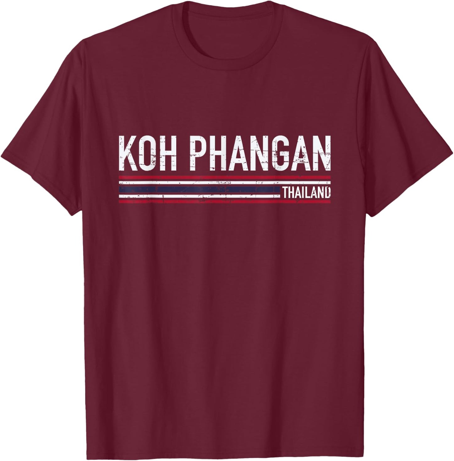 Koh Phangan Thailand T-Shirt - T-Shirt | Maroon