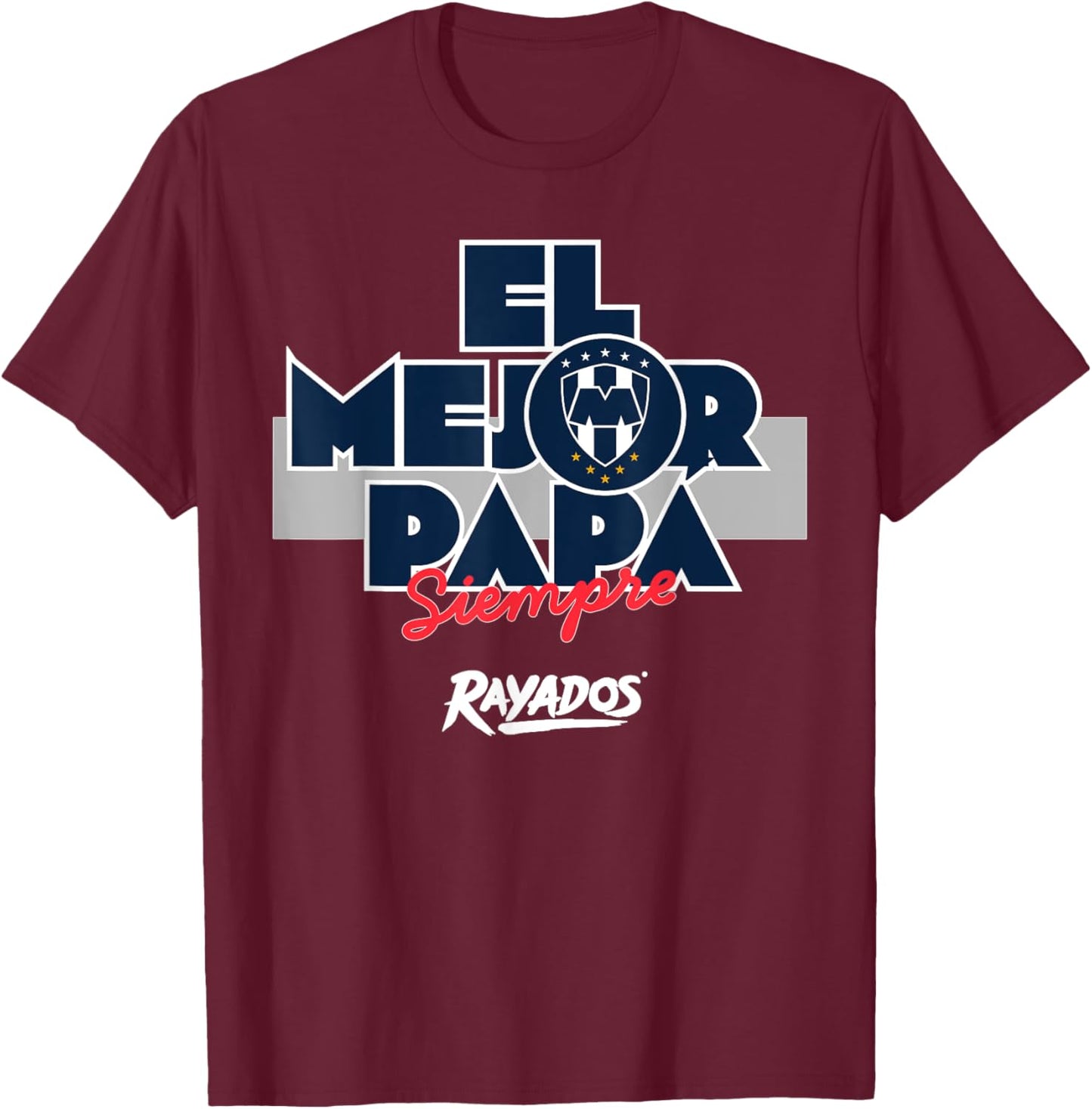 Monterrey Rayados Sports Collection this Father's Day! T-Shirt - T-Shirt | Maroon