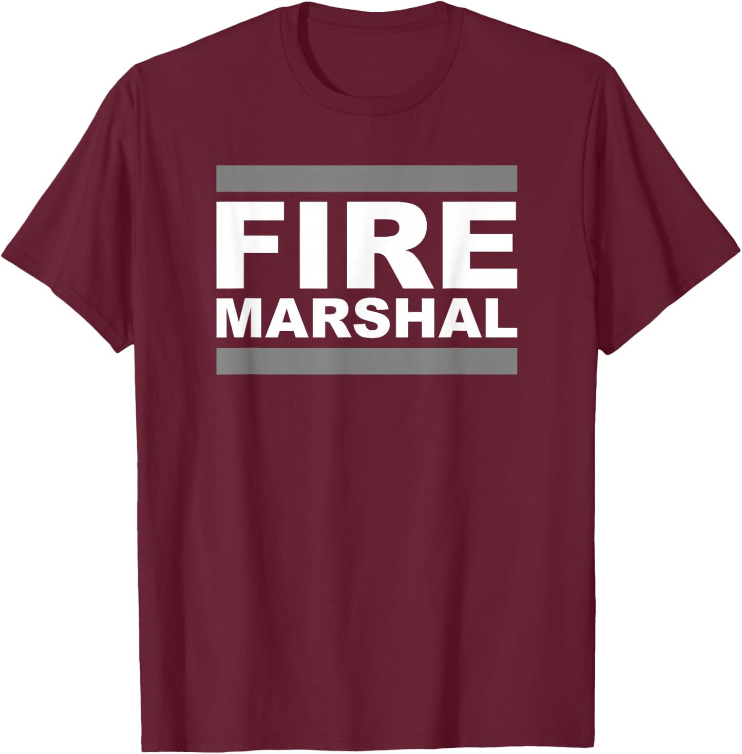Fire Marshal T-Shirt - T-Shirt | Maroon