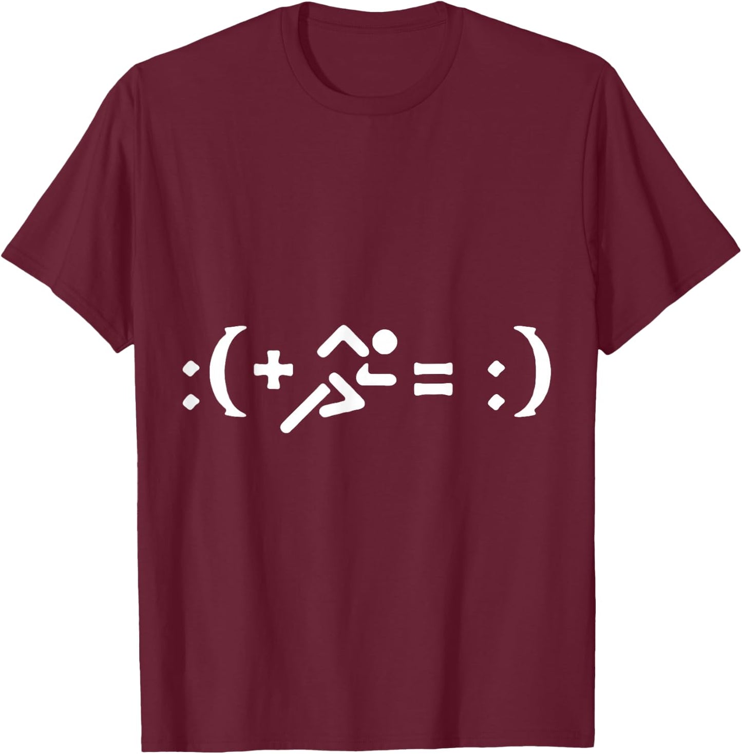 Run For Fun - Sports Runner T-Shirt - T-Shirt | Maroon