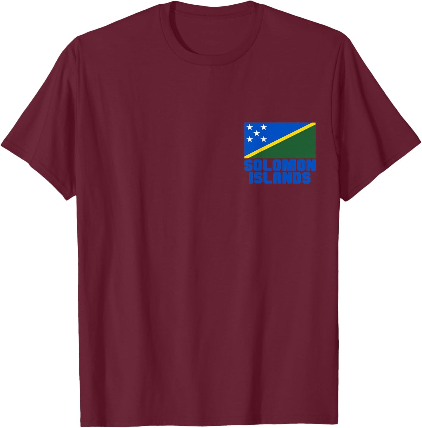 Solomon Islands T-Shirt - T-Shirt | Maroon