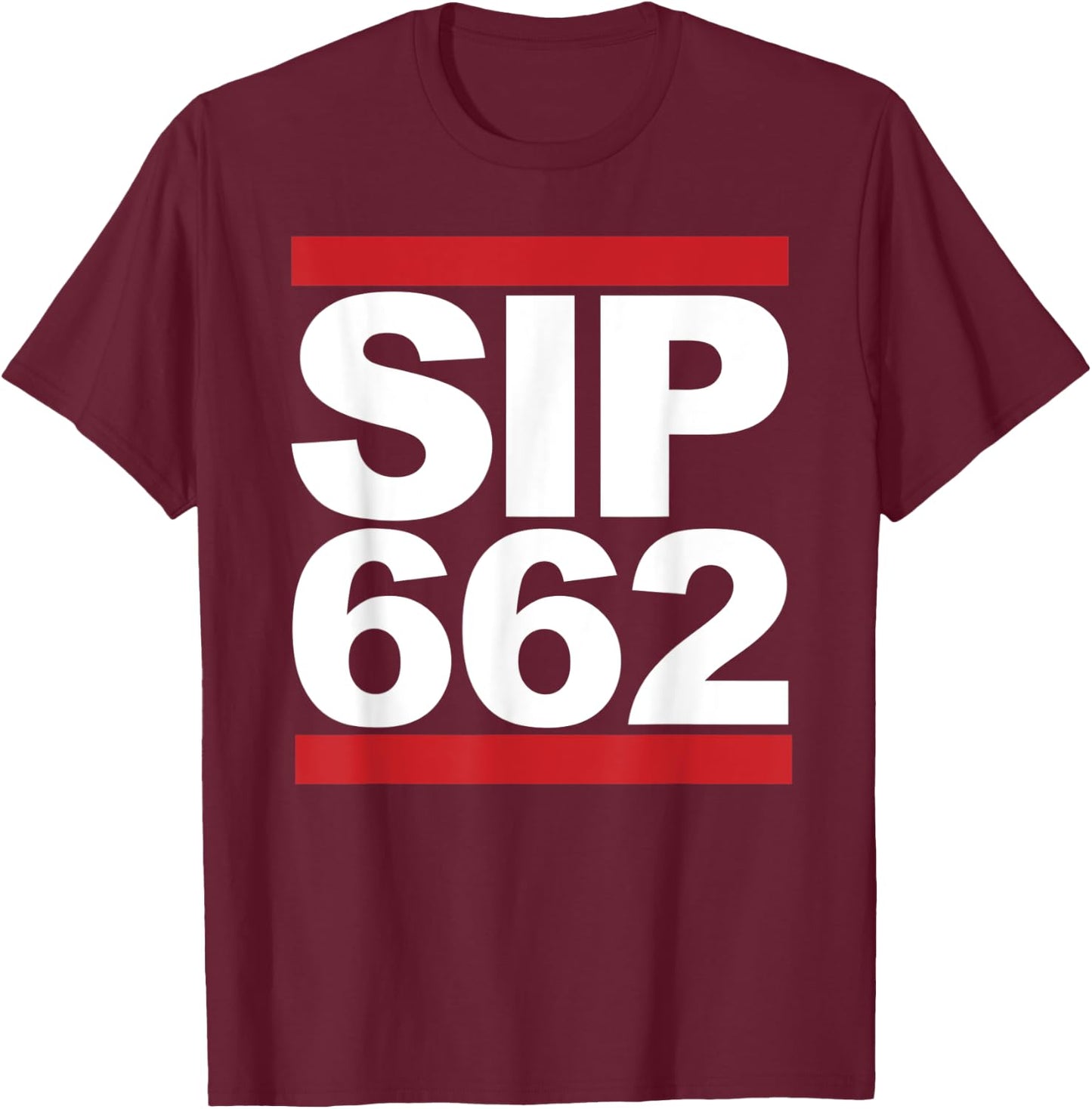 SIP 662 Mississippi Hip Hop T-Shirt - T-Shirt | Maroon