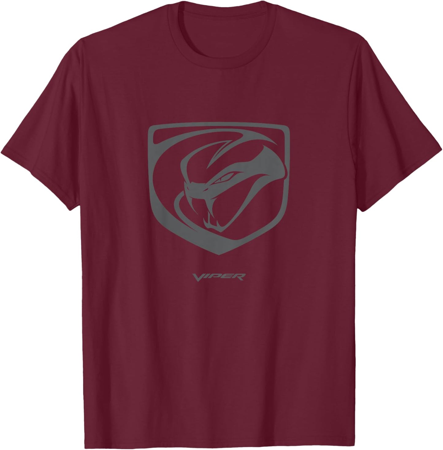 Kids Dodge Viper Logo T-Shirt - T-Shirt | Maroon