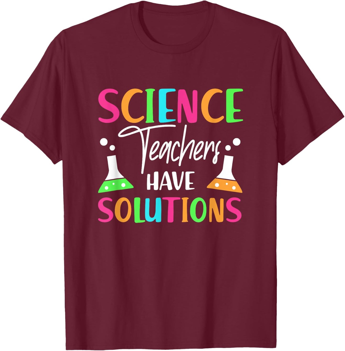 STEM Teacher Science T-Shirt - T-Shirt | Maroon