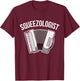 Accordion Player Schiffer Piano Accordion T-Shirt - T-Shirt | Maroon