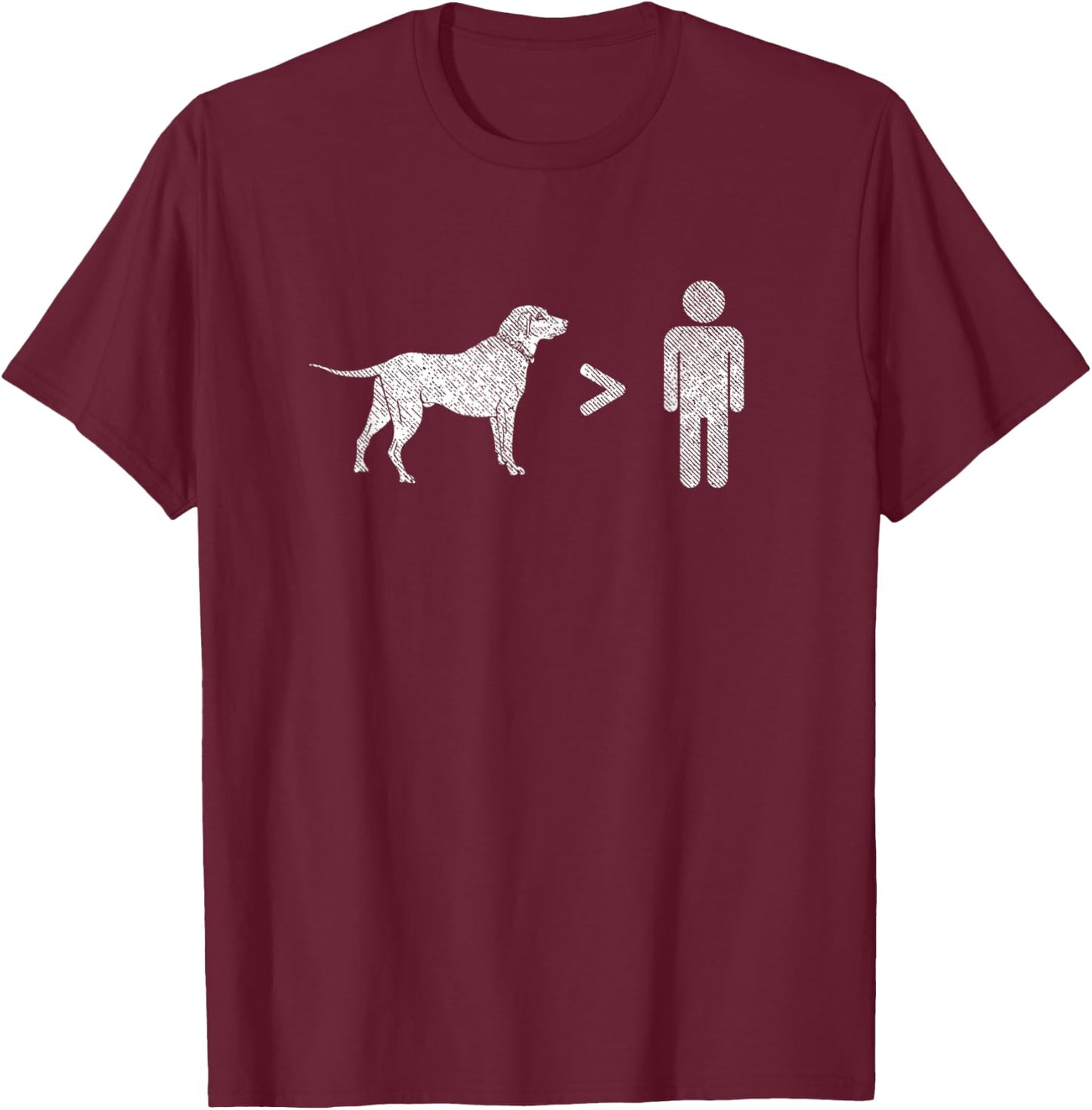 Dogs Are Better Than People - Dog Owner, Dog Lover Men Women Kids T-Shirt - T-Shirt | Maroon