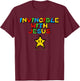 Invincible With Jesus Christian Gamer Inspiration & Faith T-Shirt - T-Shirt | Maroon