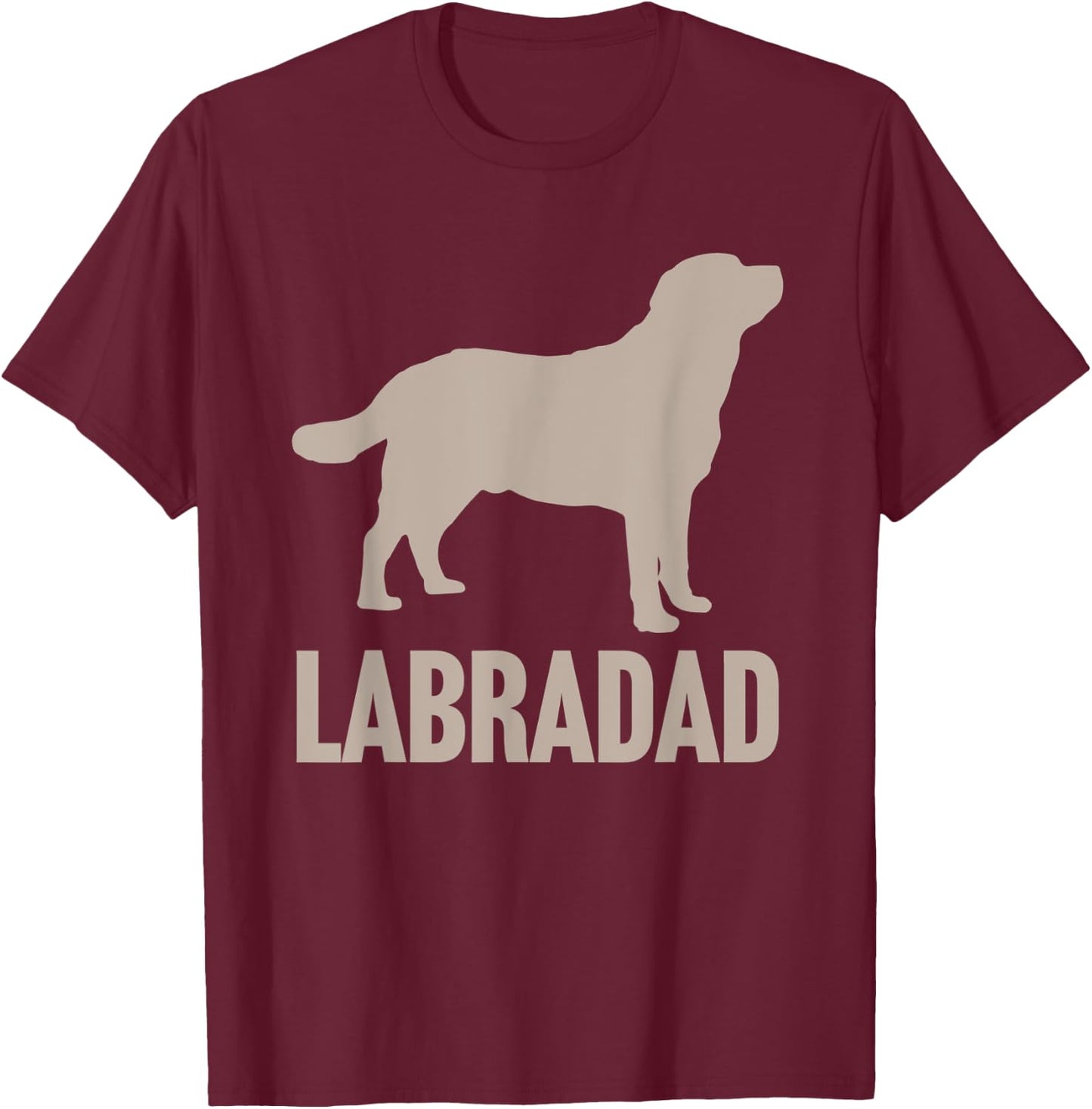 Labradad Labrador Retriever Dad for Father Grandpa Dog Lover Women T-Shirt - T-Shirt | Maroon