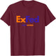 Retired Federal Employee ExFed T-Shirt - T-Shirt | Maroon