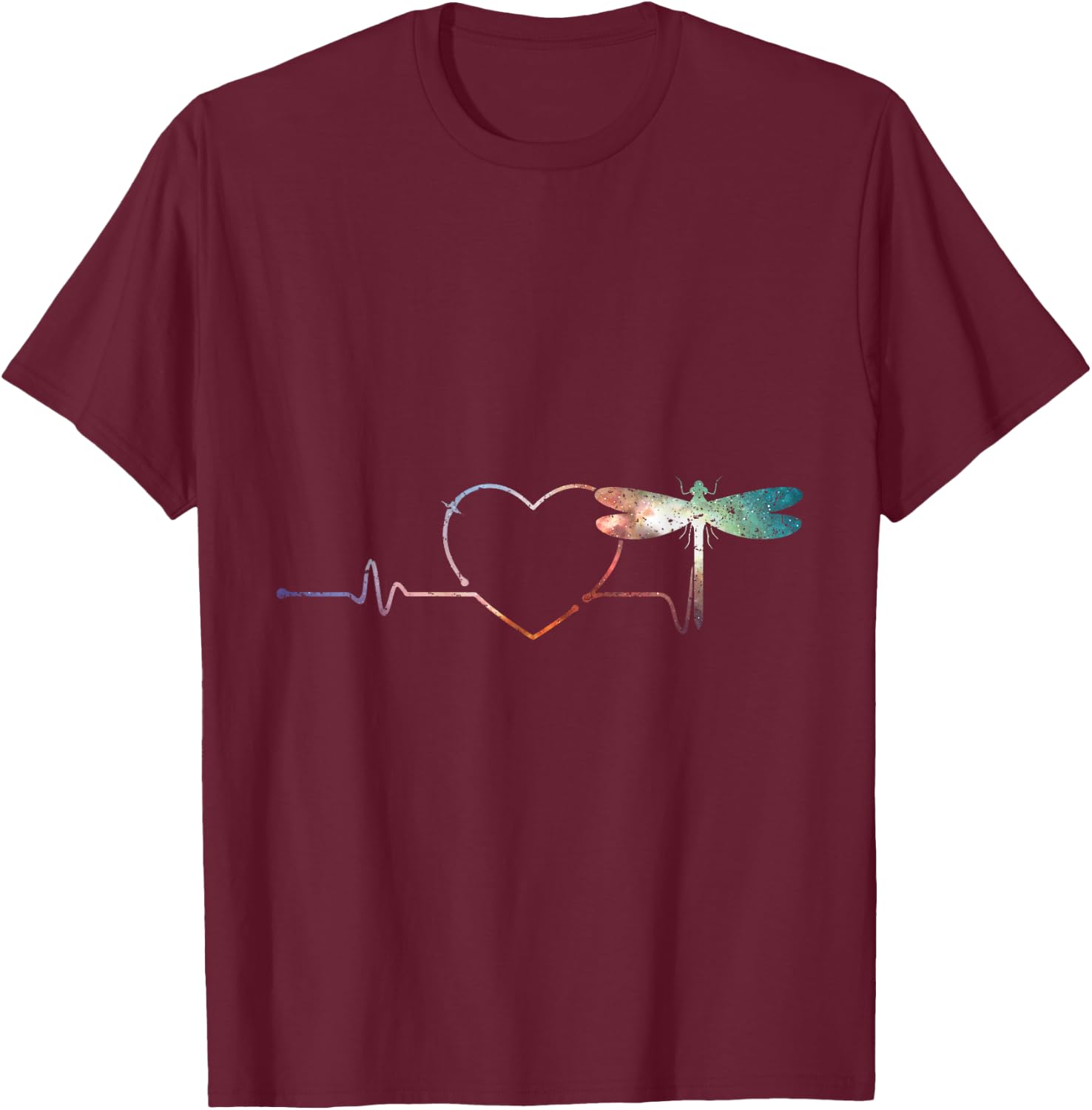 Dragonfly T-Shirt - T-Shirt | Maroon