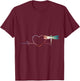 Dragonfly T-Shirt - T-Shirt | Maroon