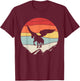 Vintage Retro Pegasus Greek Mythology T-Shirt - T-Shirt | Maroon