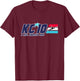 KC-10, A Real American Hero T-Shirt - T-Shirt | Maroon