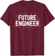 Electrical Engineering Shirt Circuit Kids Future Engineer T-Shirt - T-Shirt | Maroon