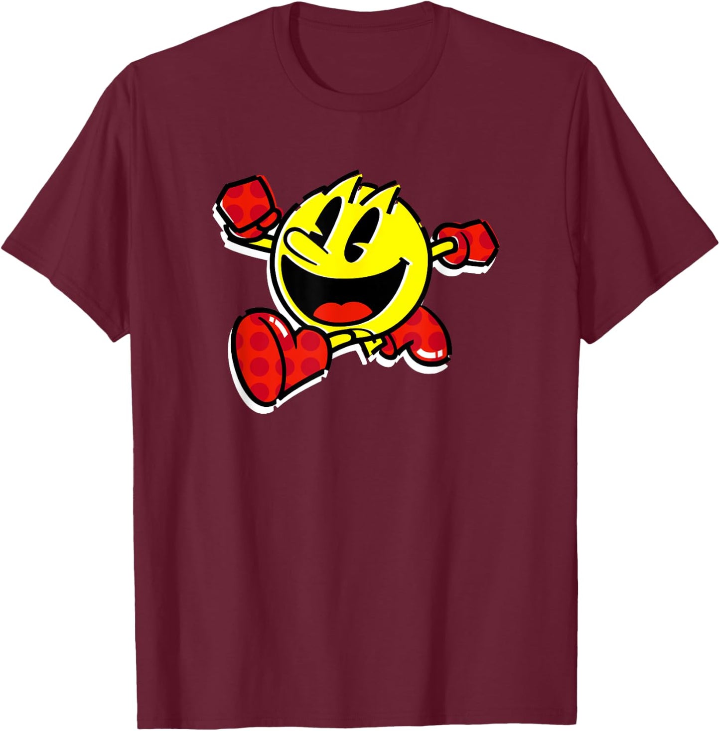 Pac-man T-Shirt - T-Shirt | Maroon