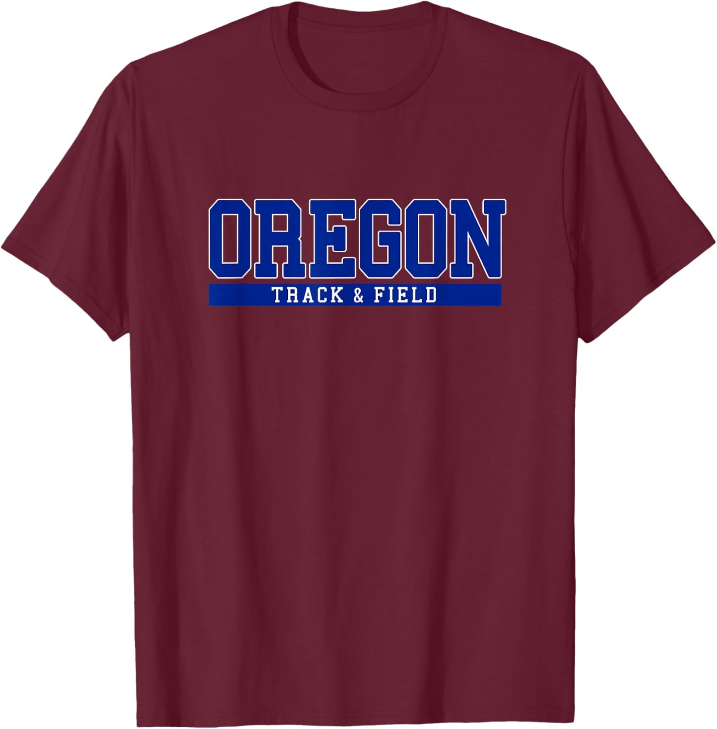 Oregon Track & Field T-Shirt - T-Shirt | Maroon
