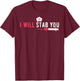 I Will Stab You Nurse Vintage Funny Nurse T-Shirt - T-Shirt | Maroon