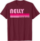 NELLY Name Personalized Retro Vintage 80s 90s Birthday T-Shirt - T-Shirt | Maroon